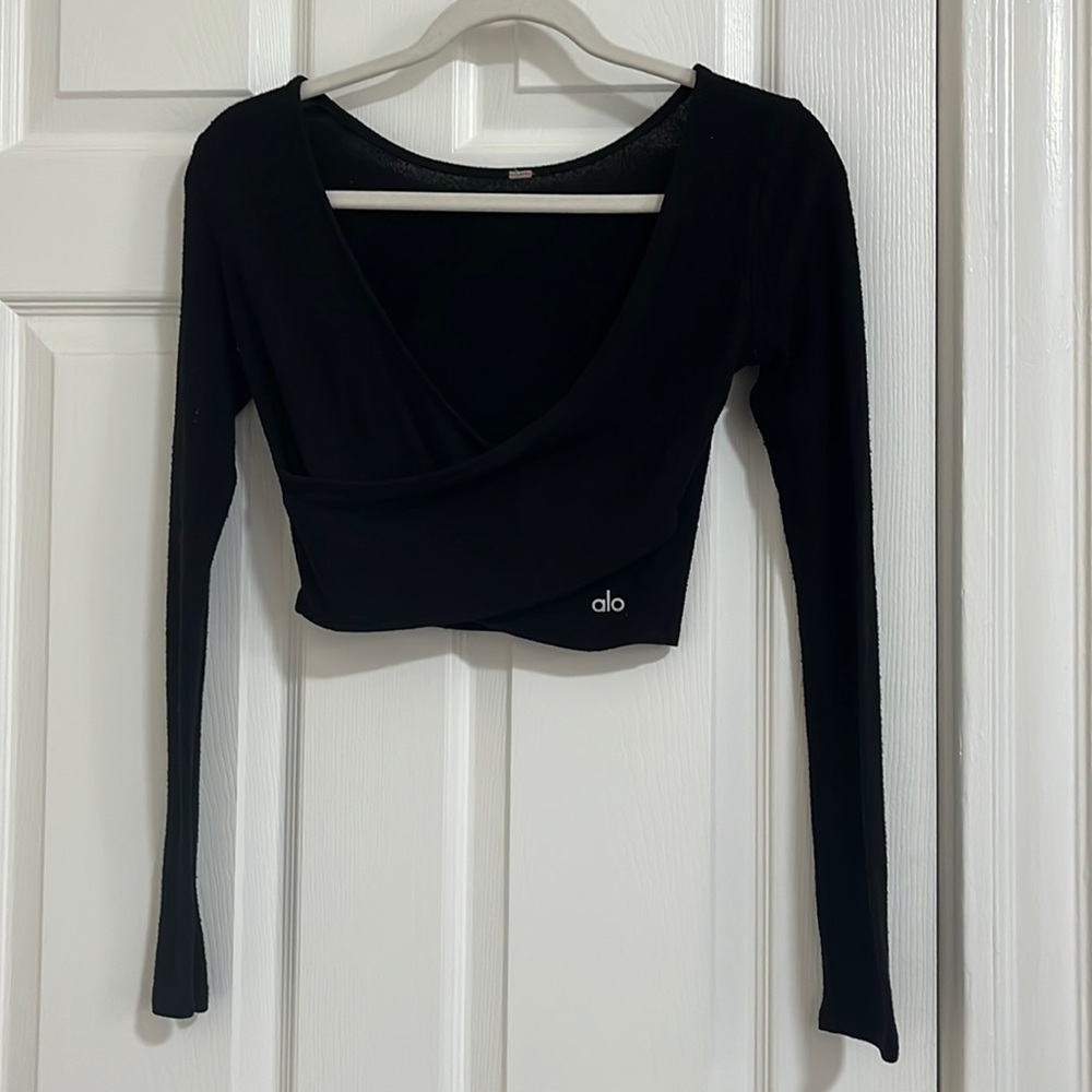 Alo Yoga Amelia long sleeve top